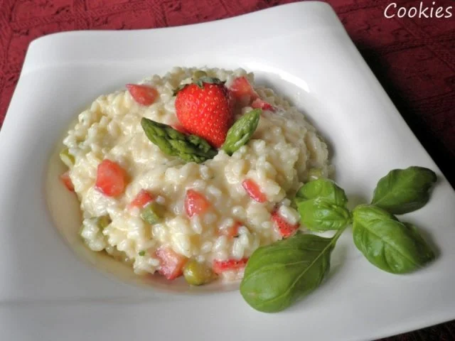 Spargel - Risotto mit Erdbeeren ... - Rezept - Bild Nr. 14