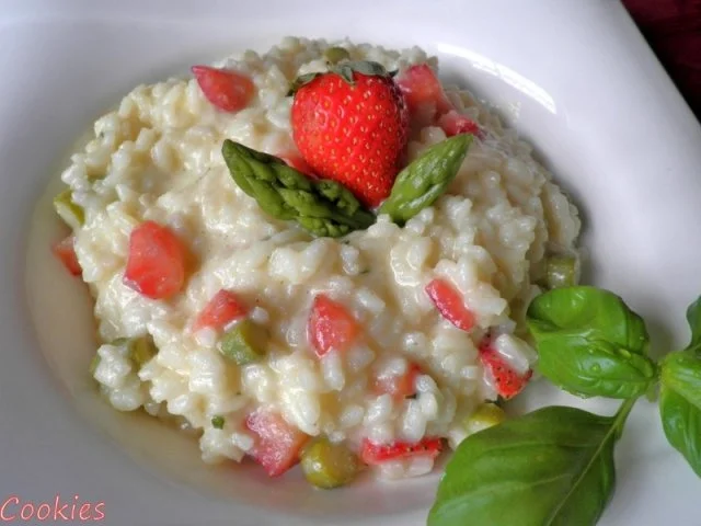 Spargel - Risotto mit Erdbeeren ... - Rezept - Bild Nr. 13