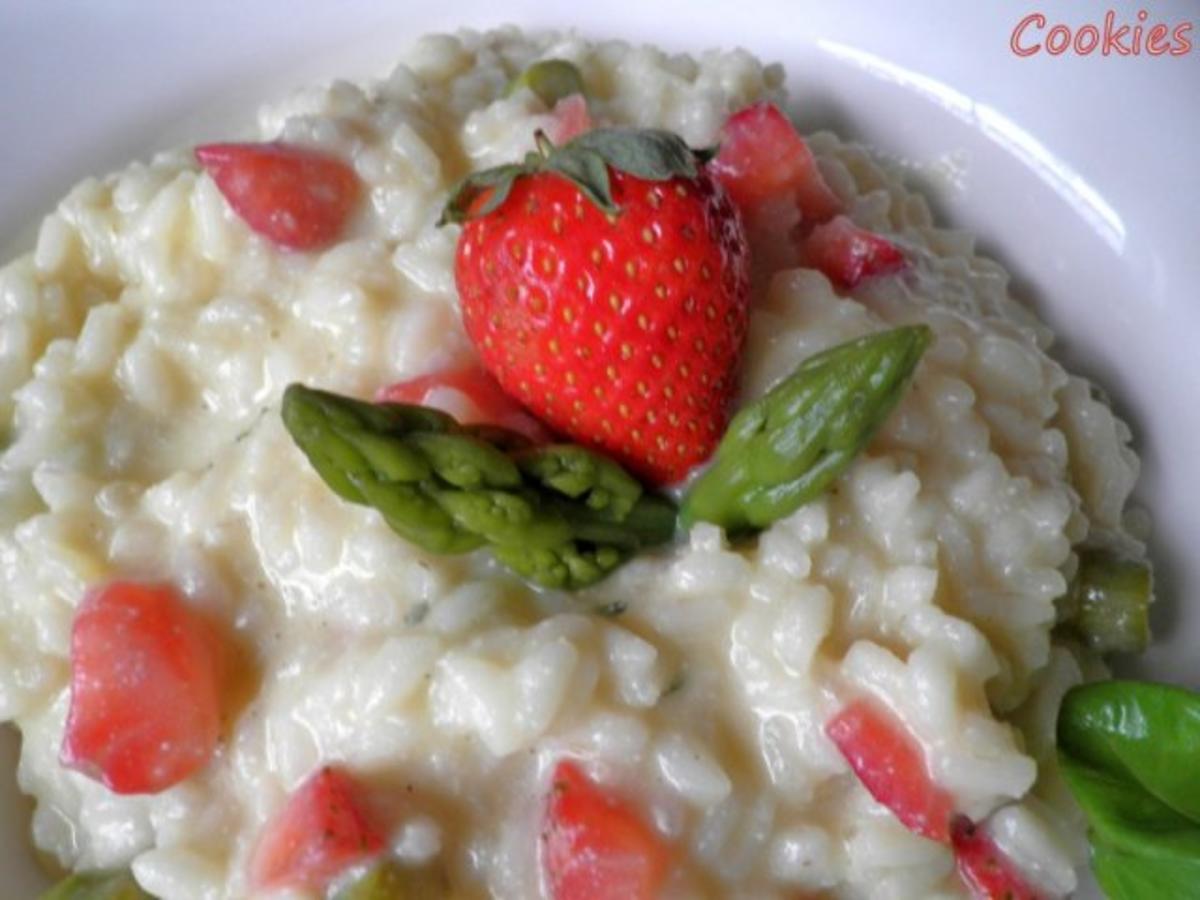 Bilder für Spargel - Risotto mit Erdbeeren ... - Rezept