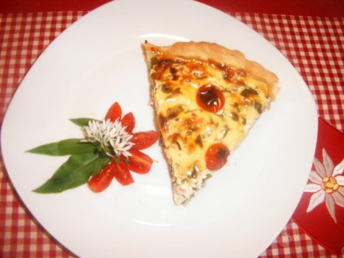 Bärlauch-Quiche - Rezept mit Bild - kochbar.de