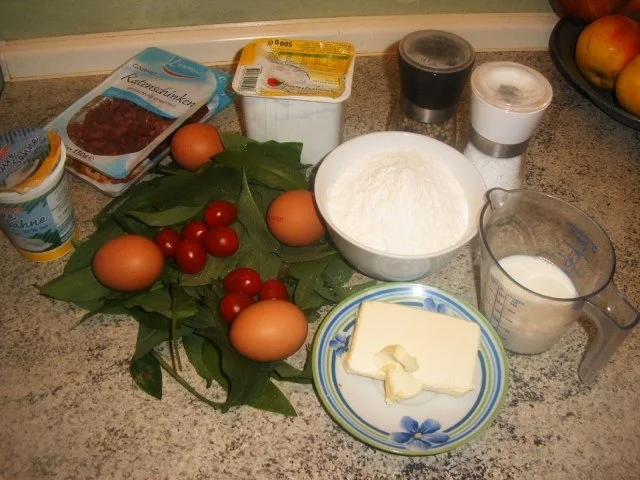 Rezept: Bärlauch-Quiche Bild Nr. 3 Bärlauch-Quiche - Rezept - Bild Nr. 3