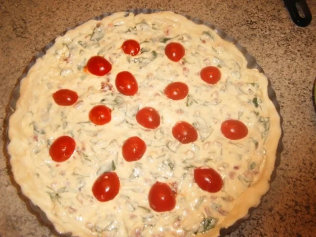 Rezept: Bärlauch-Quiche Bild Nr. 9 Bärlauch-Quiche - Rezept - Bild Nr. 9