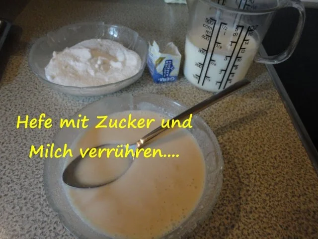 Riesen Hefe Striezel - 9 fach geflochten - Rezept - Bild Nr. 3