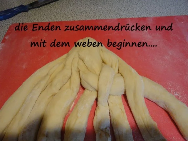 Riesen Hefe Striezel - 9 fach geflochten - Rezept - Bild Nr. 12