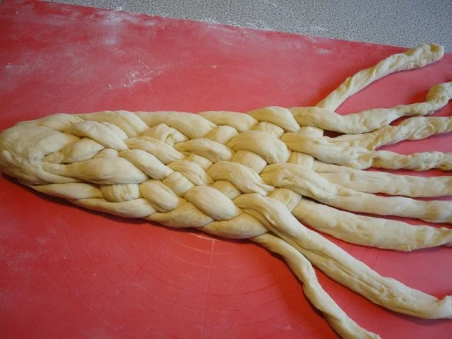 Riesen Hefe Striezel - 9 fach geflochten - Rezept - Bild Nr. 13