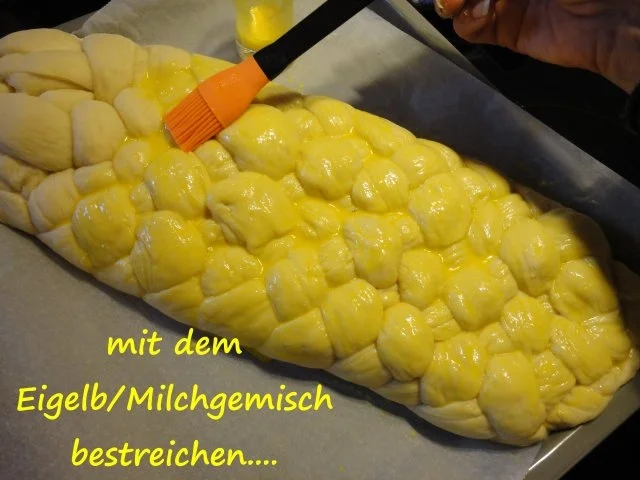 Riesen Hefe Striezel - 9 fach geflochten - Rezept - Bild Nr. 15