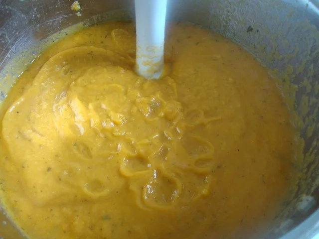 Rezept: Süßkartoffelsüppchen mit "Tomaten Topping" Bild Nr. 14 Süßkartoffelsüppchen mit "Tomaten Topping" - Rezept - Bild Nr. 14