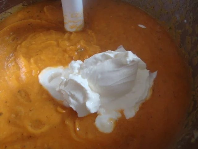 Rezept: Süßkartoffelsüppchen mit "Tomaten Topping" Bild Nr. 15 Süßkartoffelsüppchen mit "Tomaten Topping" - Rezept - Bild Nr. 15