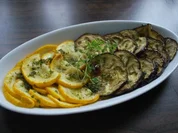 Thymianhonig-marinierte Auberginen und Zucchini - Rezept