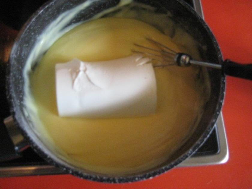 Rhabarberkuchen mit Vanille Schmand Guss - schnell & einfach - von manschie Rhabarberkuchen mit Vanille Schmand Guss - schnell & einfach - von manschie