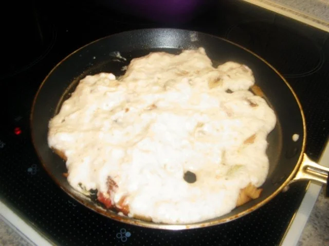 Rezept: Rhabarberpfannkuchen Bild Nr. 6 Rhabarberpfannkuchen - Rezept - Bild Nr. 6