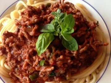 Rezept: Spagetti Bolognese Bild Nr. 2 Spagetti Bolognese - Rezept - Bild Nr. 2