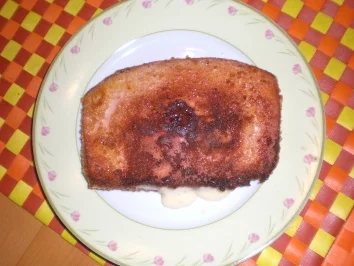 Rezept: Gefüllter Leberkäse Gefüllter Leberkäse - Rezept