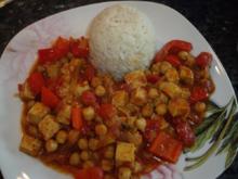 Jalfrezi-Curry mit Tofu und Gemüse - Rezept