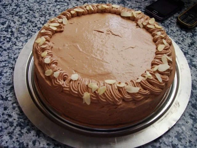 Apfel-Schokoladen-Torte - Rezept