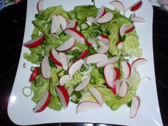 Bunter Frühlingssalat mit Eier und Käsewürfel - Rezept - Bild Nr. 7