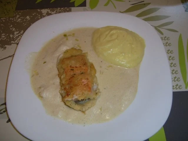 Rezept: Lachs an Sauerampfersauce Lachs an Sauerampfersauce - Rezept