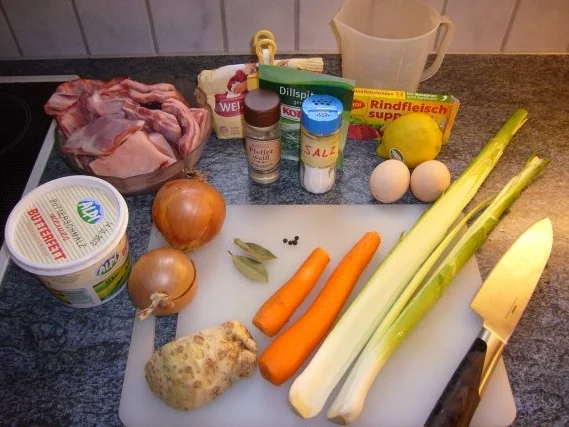 Rezept: Lamm Frikassee Bild Nr. 2 Lamm Frikassee - Rezept - Bild Nr. 2