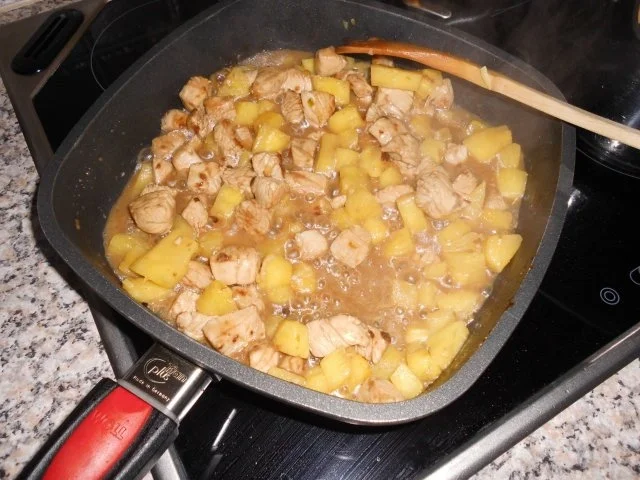 Putenbrust mit Ananas>> - Rezept - Bild Nr. 6
