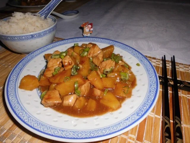 Putenbrust mit Ananas>> - Rezept - Bild Nr. 7