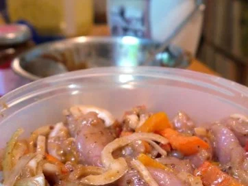 Rezept: Lavendel-Zimt-Huhn mit pikanten Knoblauch-Kartoffeln Bild Nr. 7 Lavendel-Zimt-Huhn mit pikanten Knoblauch-Kartoffeln - Rezept - Bild Nr. 7