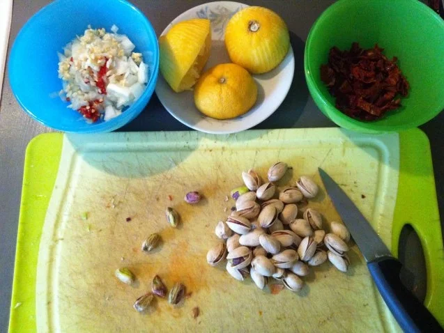 Rezept: Zitronen-Risotto mit grünem Spargel Bild Nr. 3 Zitronen-Risotto mit grünem Spargel - Rezept - Bild Nr. 3