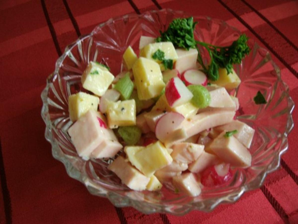 Radieschen - Käse - Wurstsalat - Rezept - Bild Nr. 2