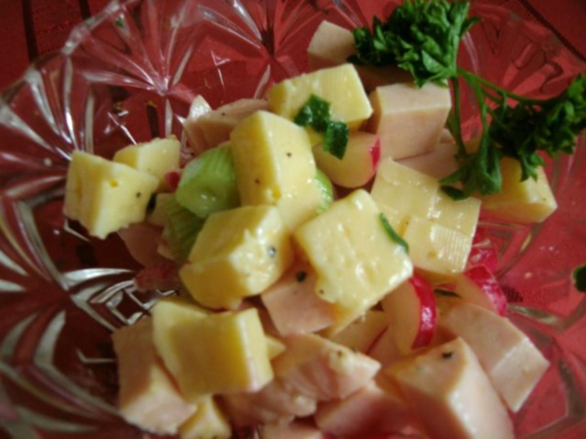 Radieschen - Käse - Wurstsalat - Rezept - Bild Nr. 5