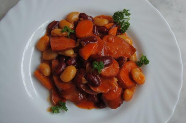 Ungarische Bohnensuppe rot/weiß - Rezept - kochbar.de
