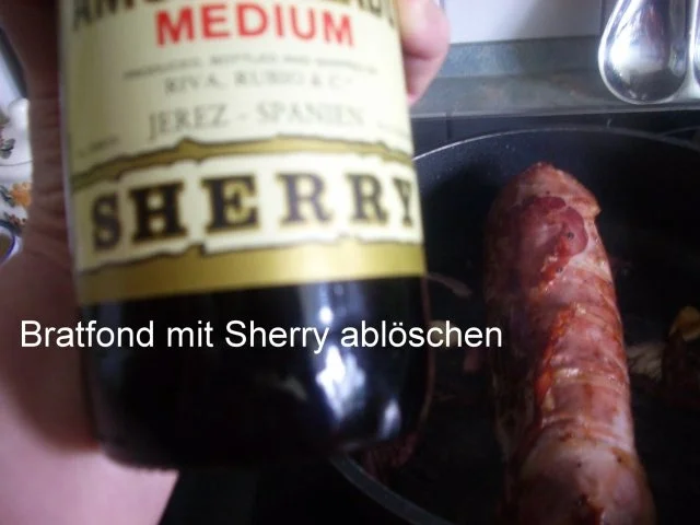 Gefülltes Schweinefilet im Speckmantel - Rezept - Bild Nr. 13