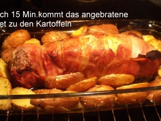Gefülltes Schweinefilet im Speckmantel - Rezept - Bild Nr. 18