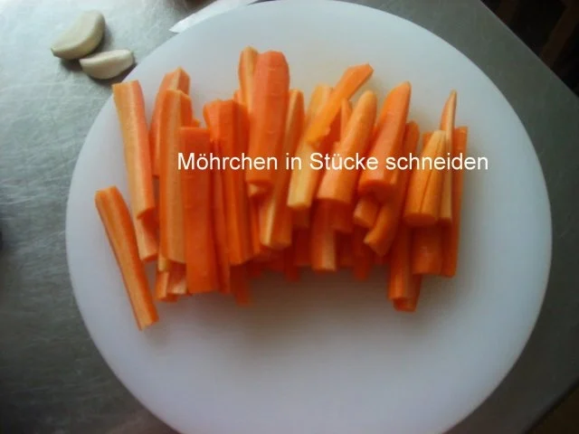 Rezept: Karamellisierter grüner Spargel mit jungen Möhrchen Bild Nr. 3 Karamellisierter grüner Spargel mit jungen Möhrchen - Rezept - Bild Nr. 3