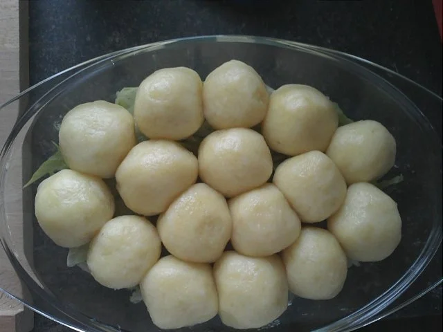 Rezept: Klöße Auflauf Bild Nr. 3 Klöße Auflauf - Rezept - Bild Nr. 3