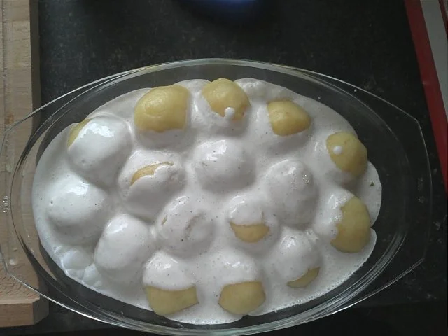 Rezept: Klöße Auflauf Bild Nr. 4 Klöße Auflauf - Rezept - Bild Nr. 4