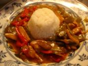 Asiatische Hähnchen-Gemüsepfanne - Rezept