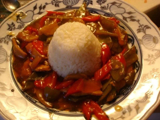 Asiatische Hähnchen-Gemüsepfanne - Rezept - Bild Nr. 13