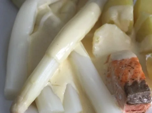 Zitronenzabaione zum Spargel - Rezept