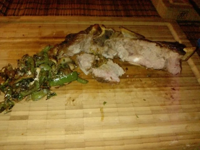 Rezept: OCHS VOM STRASSENRAND ---- OCHSENKOTELETT MEDIUM GEBRATEN Bild Nr. 15 OCHS VOM STRASSENRAND ---- OCHSENKOTELETT MEDIUM GEBRATEN - Rezept - Bild Nr. 15