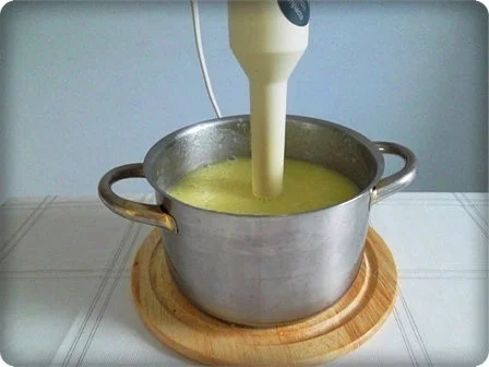 Kohlrabicremesuppe  mit Schinkenstreifen - Rezept - Bild Nr. 14