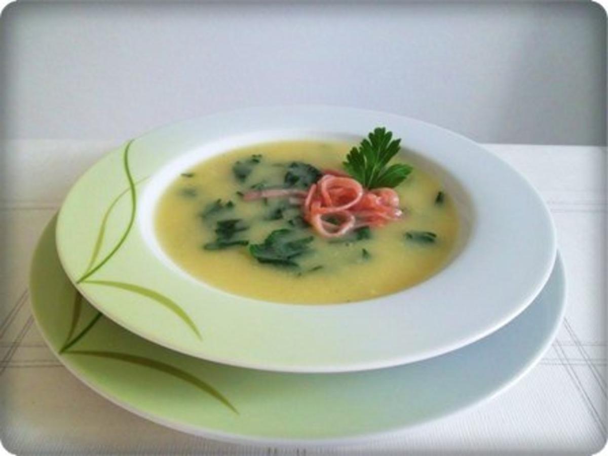 Kohlrabicremesuppe  mit Schinkenstreifen - Rezept - Bild Nr. 20