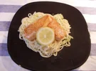 Zitronen-Spaghetti mit Lachs - Rezept