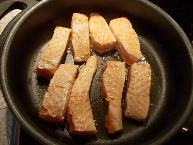Zitronen-Spaghetti mit Lachs - Rezept - Bild Nr. 7