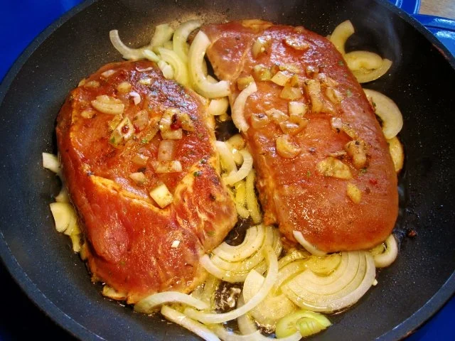 Rezept: Marinierte Nackensteaks ... Bild Nr. 3 Marinierte Nackensteaks ... - Rezept - Bild Nr. 3