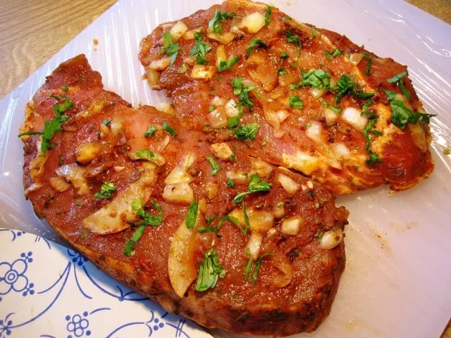 Rezept: Marinierte Nackensteaks ... Bild Nr. 2 Marinierte Nackensteaks ... - Rezept - Bild Nr. 2