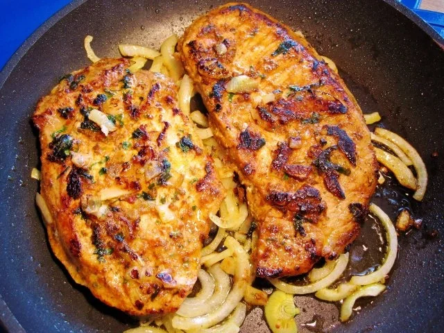 Rezept: Marinierte Nackensteaks ... Bild Nr. 4 Marinierte Nackensteaks ... - Rezept - Bild Nr. 4