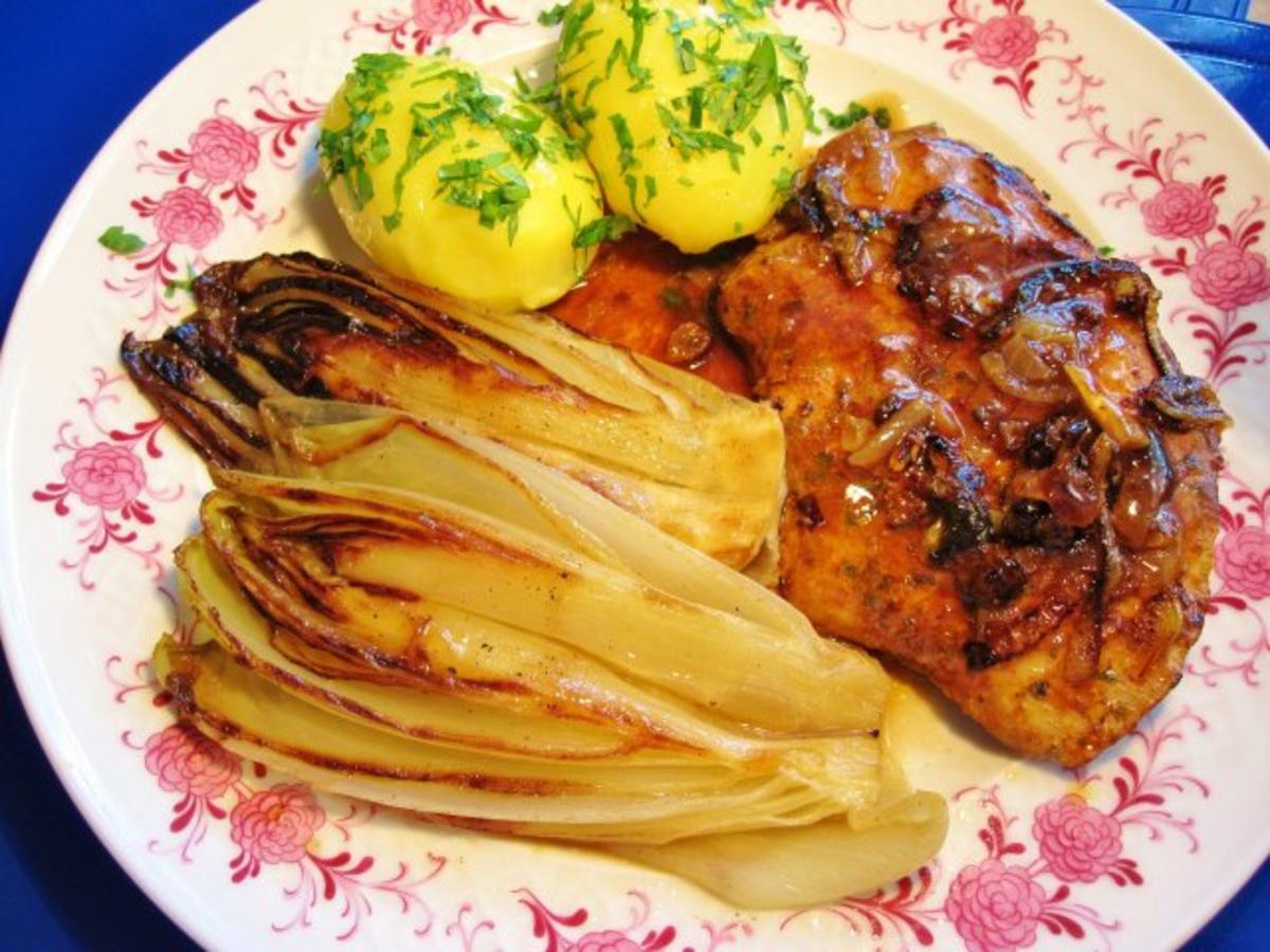 Chicoree gebraten ... - Rezept - Bild Nr. 5