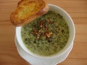 Spinatsüppchen mit Orientalischem Touch - Rezept