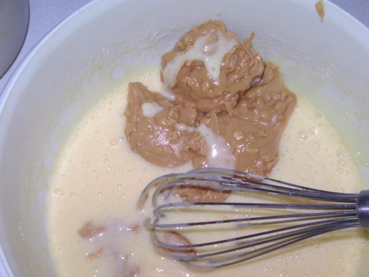 Erdnussbutter-Schokoladen-Kuchen vom Blech - Rezept - kochbar.de