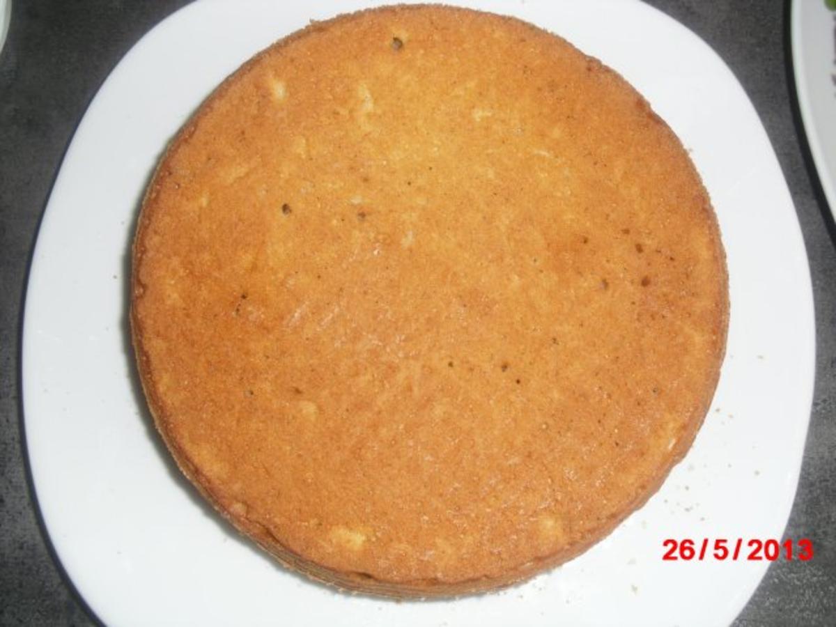 Buttermilch-Kuchen mit Bananen-Mascarpone-Creme - Rezept - Bild Nr. 2