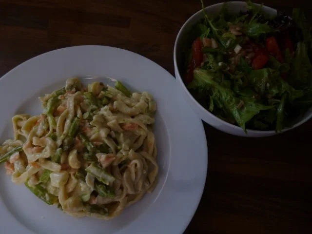 Rezept: Pasta mit grünen Spargel und Räucherlachs Bild Nr. 6 Pasta mit grünen Spargel und Räucherlachs - Rezept - Bild Nr. 6